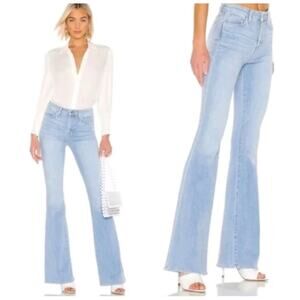 L'AGENCE Light Blue Flare Jeans